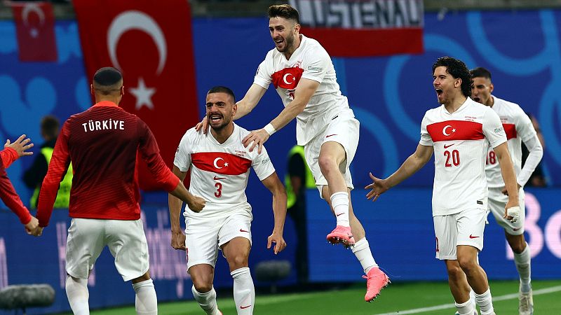 Austria 1-2 Turquía: la pasión de Demiral lleva a Turquía a cuartos y elimina a Austria de la Eurocopa