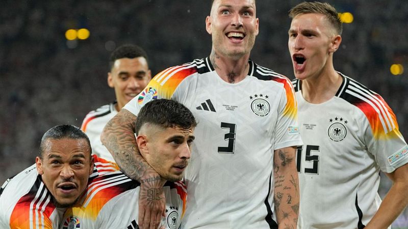 Eurocopa 2024: La 1, líder del sábado (18%) y el Alemania-Dinamarca, lo más visto con más de 3,1 millones (31,8%)