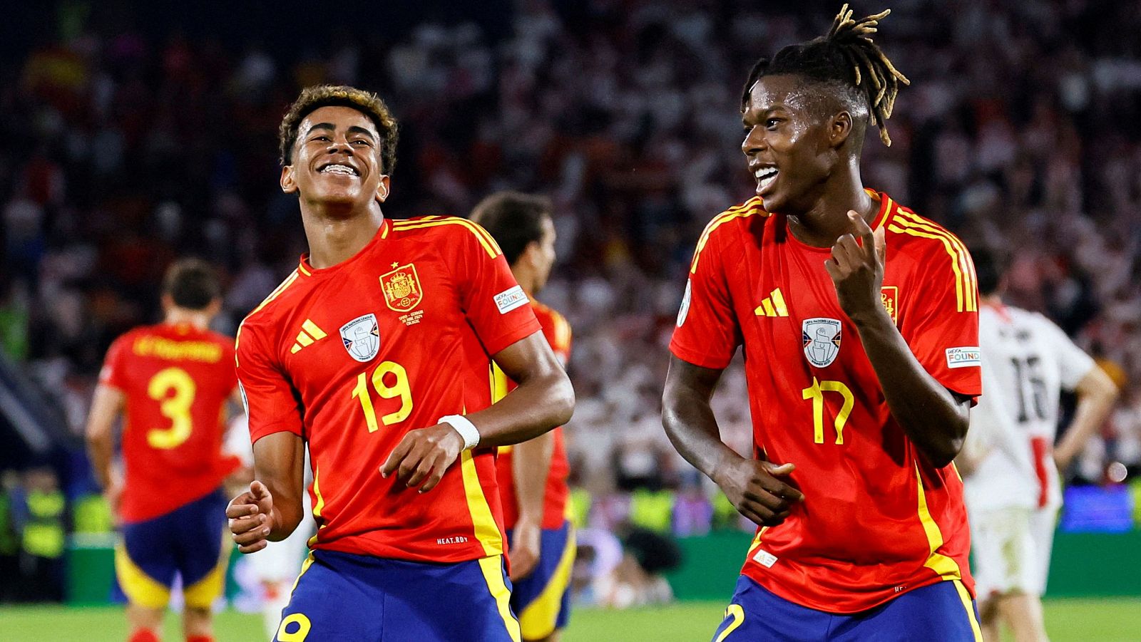 Lamine Yamal y Nico Williams, la imagen de la España que se lo pasa bien en la Eurocopa