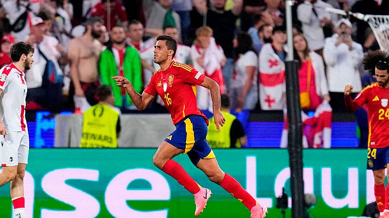 La victoria de España ante Georgia en la Eurocopa 2024, lo más visto de la temporada con más de 9 millones (60,3%)