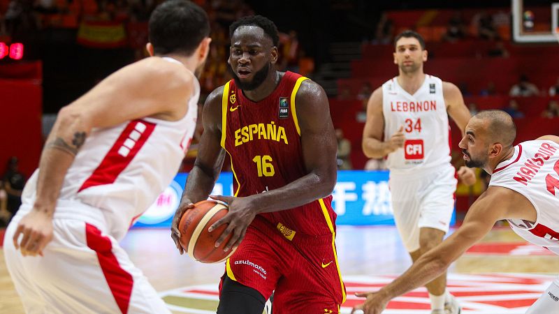 Líbano - España: partido completo de la fase de grupos del Preolímpico de baloncesto 2024