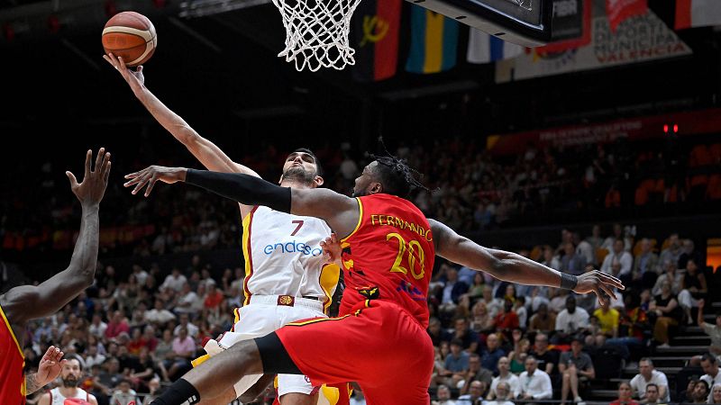 España - Angola: Horario y dónde ver en TV gratis el partido del Preolímpico de baloncesto 2024