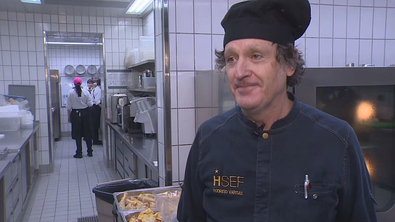 Rodrigo Vargas, el hombre que llena la barriga de la selección: "Lo único que hemos traído es el jamón"