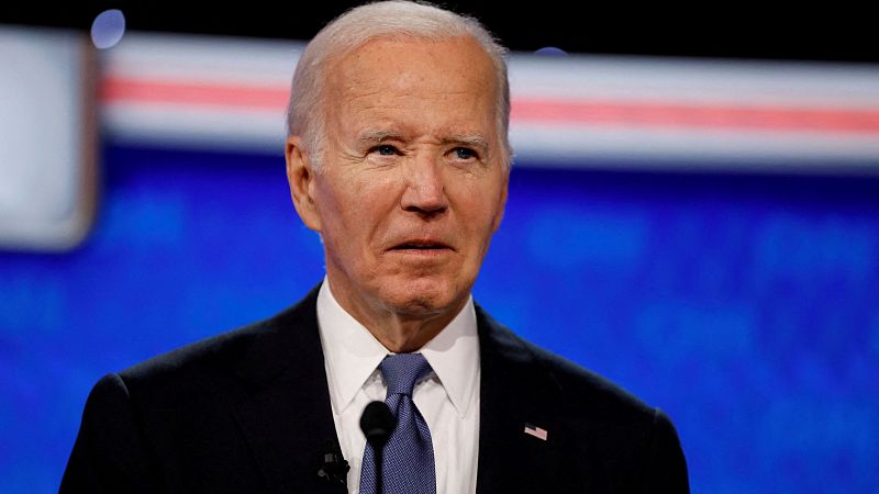 Biden reconoce que "casi se queda dormido" en el debate contra Trump y atribuye el cansancio a varios viajes