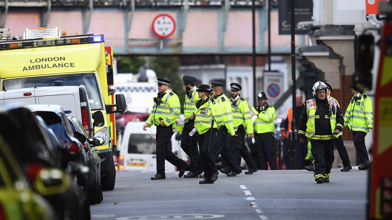 Detenido un joven de 18 años en relación con el atentado en el metro de Londres