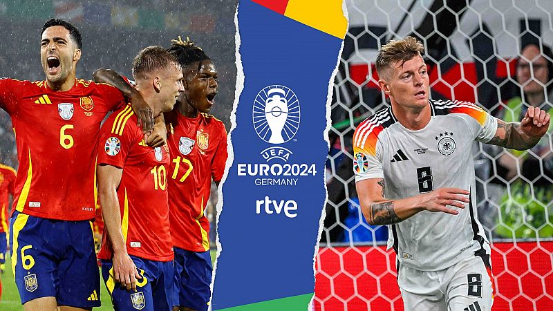 Espaa - Alemania: hora y dnde ver en TV gratis el partido de Eurocopa 2024