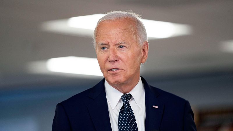 La Casa Blanca asegura que las informaciones sobre la posible retirada de Biden son "absolutamente falsas"
