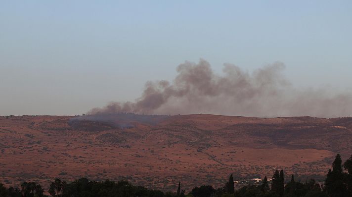 Un ataque mltiple de Hizbul con cohetes y drones dispara las alarmas en toda la frontera norte de Israel