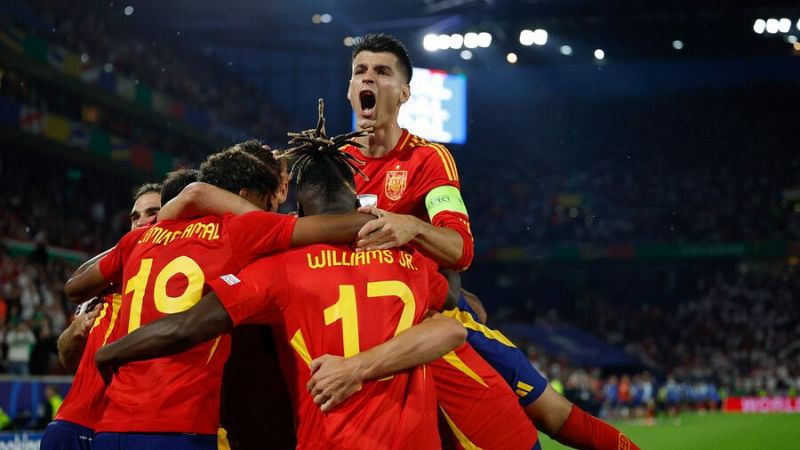 Cuartos de final de la Eurocopa 2024 en RTVE: España se enfrenta a la anfitriona Alemania