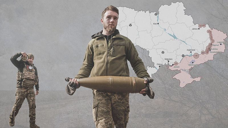 Los mapas de la semana 124 de la guerra en Ucrania
