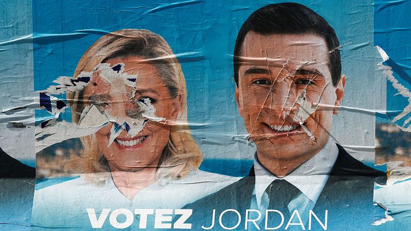 La ultraderecha se aleja de la mayora absoluta en la segunda vuelta de las legislativas francesas, segn los sondeos