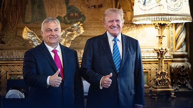 Orbán habla sobre "paz" respecto a Ucrania y Rusia en un encuentro con Trump en Florida