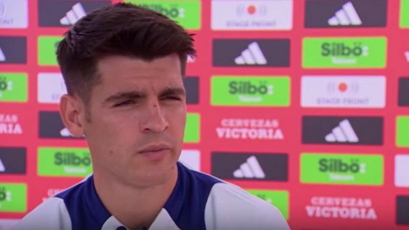 Morata, a RTVE: "Nadie se acordar de nosotros si no ganamos"