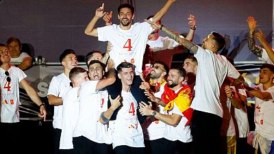 Los espectadores celebran con RTVE la cuarta Eurocopa de Espaa