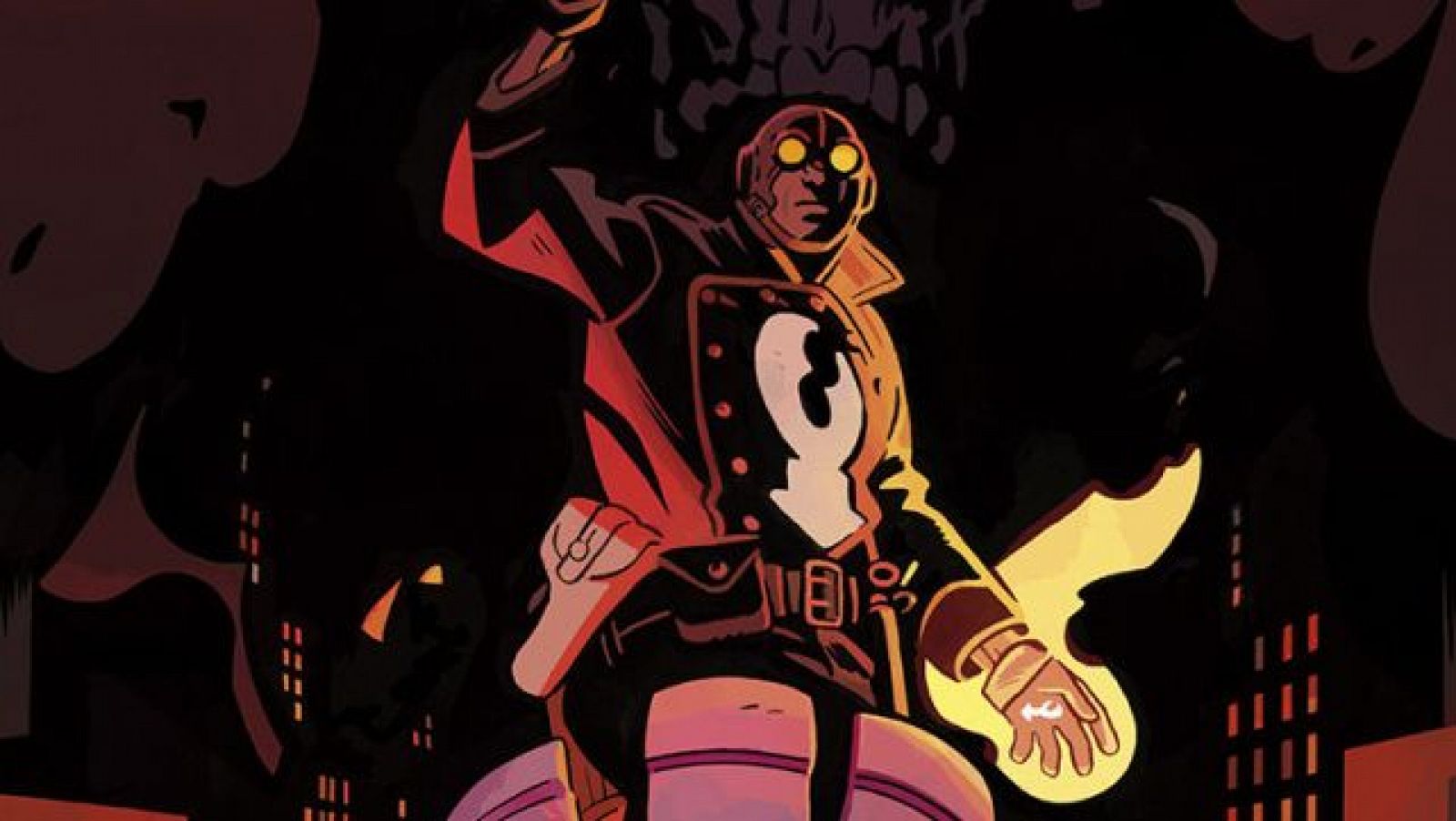 Bogavante Johnson, el misterioso hroe pulp del universo de Hellboy