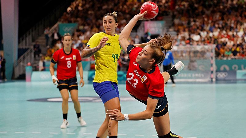 La selección femenina de balonmano de España pierde el partido contra Brasil en los Juegos de París 2024: disfruta del partido completo