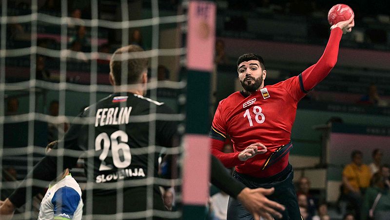 España - Eslovenia masculino de balonmano en los Juegos Olímpicos de París 2024: disfruta del partido completo