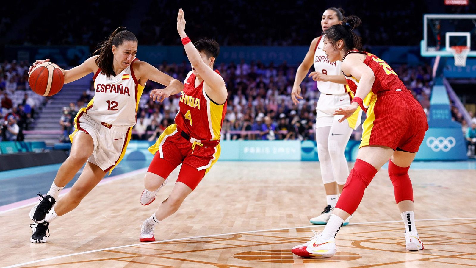 Espaa - China femenino de baloncesto en los Juegos Olmpicos de Pars 2024: disfruta del partido completo