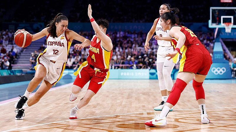 Espaa - China femenino de baloncesto en los Juegos Olmpicos de Pars 2024: disfruta del partido completo