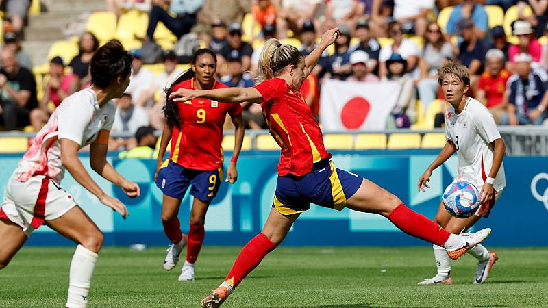 La selección femenina de fútbol de España gana el partido contra Japón en los Juegos de París 2024: disfruta del partido completo