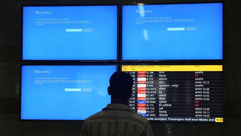 Un fallo de Microsoft provoca incidencias a nivel global en aerolíneas, bancos y medios de comunicación