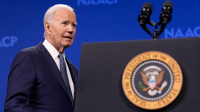 Sin 'plan b' y con un futuro "muy complicado": as afrontan los demcratas la retirada de Biden como candidato