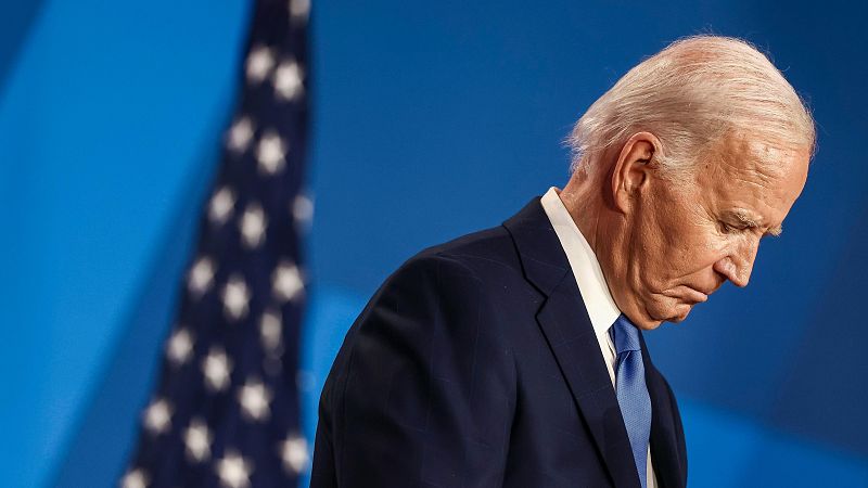 Joe Biden da un paso al lado y abandona la carrera a la presidencia de Estados Unidos