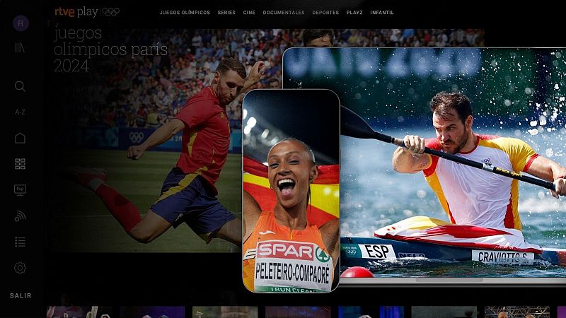 Disfruta de los Juegos Olímpicos de París 2024 en RTVE Play desde el dispositivo que tú elijas