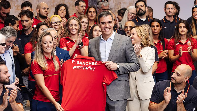 Pedro Sánchez, a los olímpicos y paralímpicos: "Sois los mejores embajadores de España"