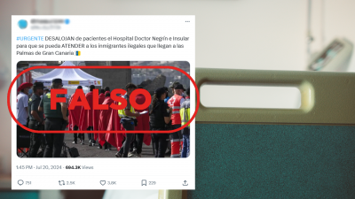 No han desalojado a pacientes de dos hospitales de Gran Canaria para atender a inmigrantes