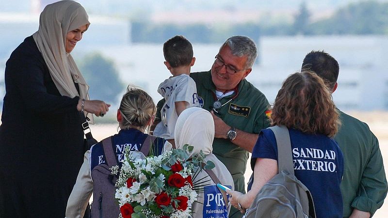 España acoge a quince menores palestinos heridos por la ofensiva israelí o con problemas de salud graves