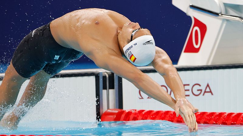 Natación en directo hoy, 28 de julio, en los Juegos Olímpicos de París 2024