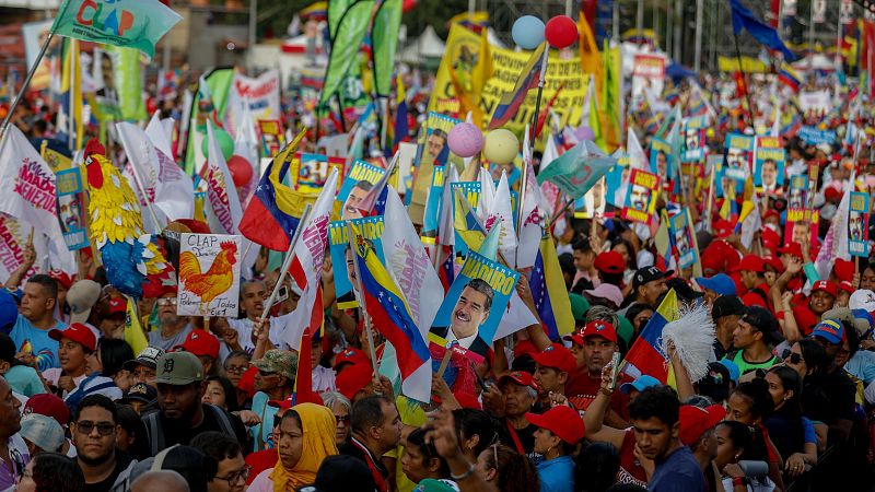 Cierre de campaña en Venezuela: Maduro espera seguir en la presidencia y González Urrutia confía en la victoria