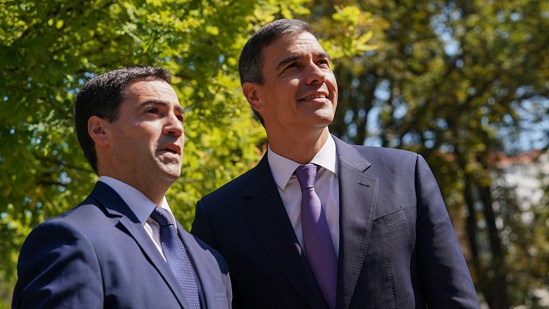 Sánchez y Pradales muestran su "clara voluntad" de colaborar y cooperar en su primera reunión