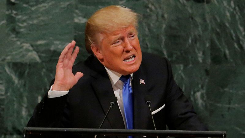 Donald Trump amenaza en la ONU con "destruir Corea del Norte" si siguen las amenazas
