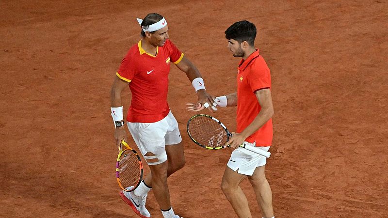 Hora y dónde ver el primer partido de Nadal y Alcaraz en dobles de tenis en los Juegos Olímpicos de París 2024