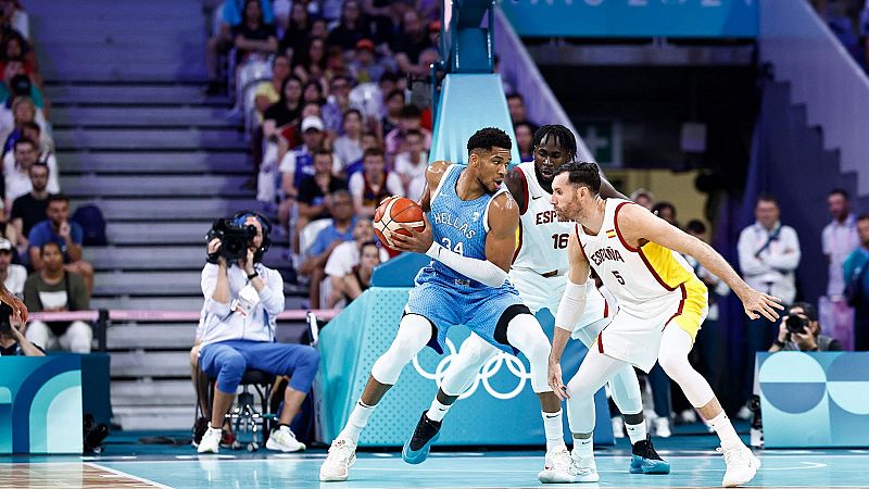 Espaa - Grecia masculino de baloncesto en los Juegos Olmpicos de Pars 2024: disfruta del partido completo