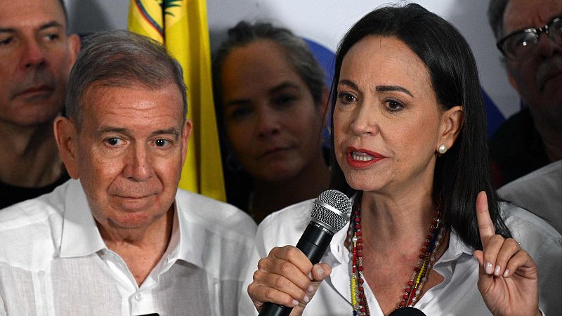 La oposición venezolana rechaza los resultados y la victoria de Maduro: "Ganamos y todo el mundo lo sabe"