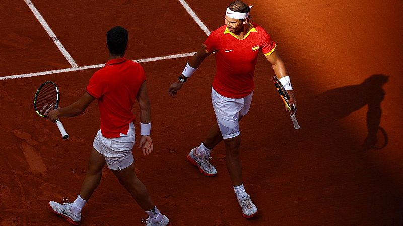 Hora y dónde ver el segundo partido de dobles de Alcaraz y Nadal en los Juegos Olímpicos de París 2024