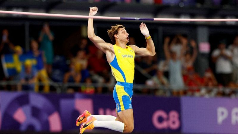 Obra maestra de Duplantis: oro y récord del mundo de pértiga en los Juegos de París