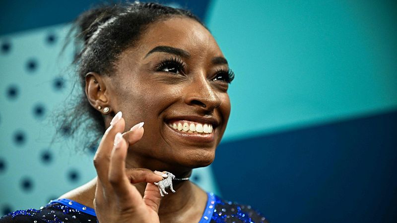 Simone Biles ironiza sobre las declaraciones de Donald Trump: "Me encanta mi trabajo de negra"