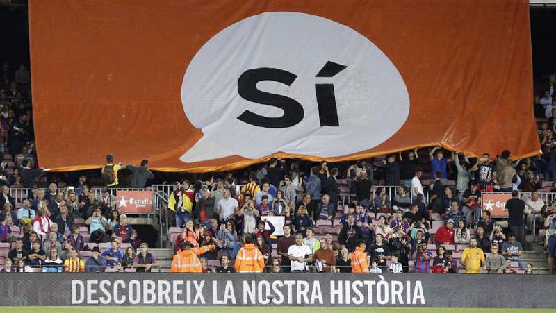 El Barça y el Girona condenan los ataques a las libertades y al "derecho a decidir"
