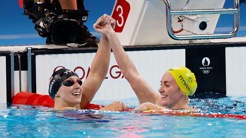 Ledecky vuelve a reinar en los 800m libres y se convierte en la mujer con más oros de los Juegos Olímpicos