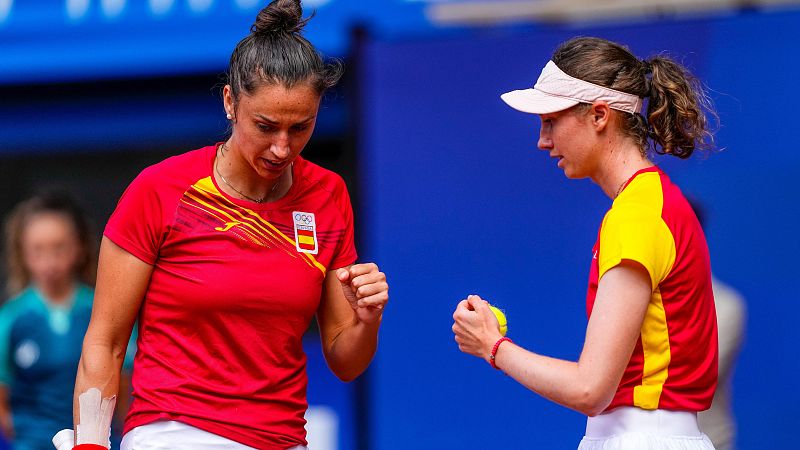 Sorribes y Bucsa mantienen en el olimpo al dobles femenino: medalla de bronce en París 2024