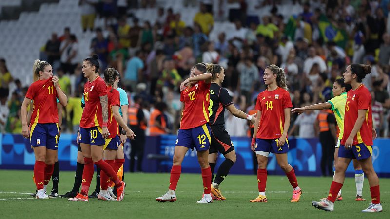 Brasil - España (F) | Fútbol: una España irreconocible paga caro los errores ante Brasil y peleará por el bronce