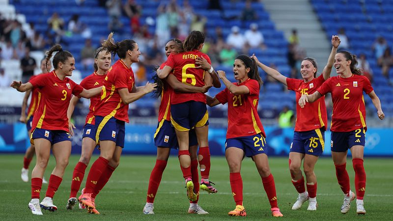 La 1 (17,2%), líder de audiencia del sábado, con el triunfo de la Selección femenina de fútbol como lo más visto del día