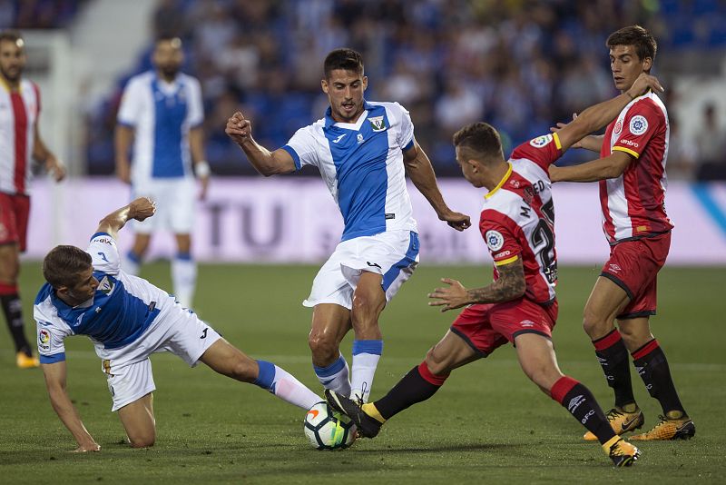 Leganés y Girona firman tablas en Butarque