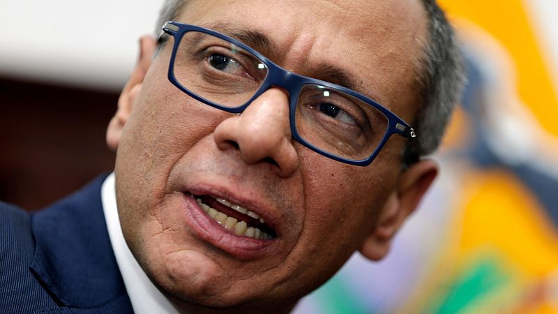 México solicita a Ecuador un salvoconducto para el exvicepresidente Jorge Glas, detenido en abril en su embajada en Quito