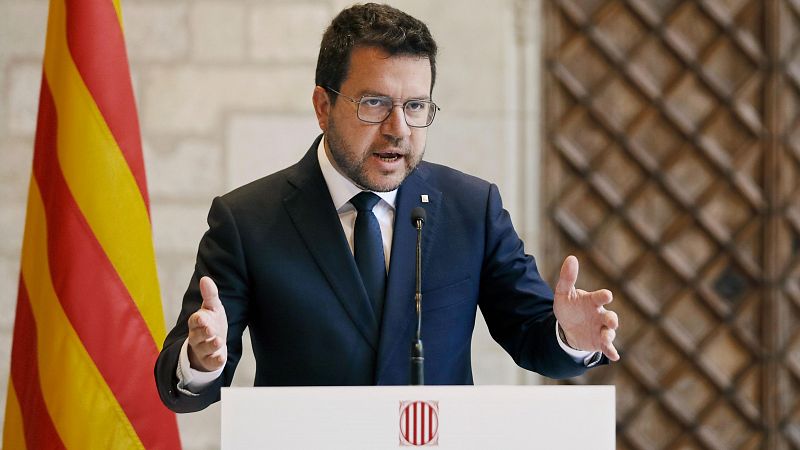 Aragonès se despide como president: "Dejo una Cataluña mejor, sin presos políticos y con la amnistía aprobada"