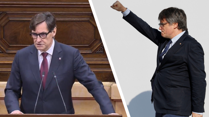 El ple d'investidura de Salvador Illa comença sense Carles Puigdemont a la Cambra